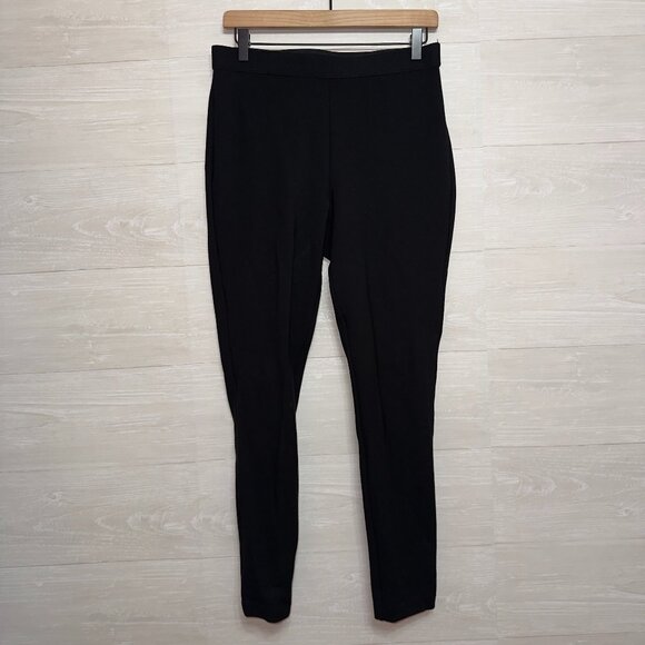 Talbots Women's Size 8 Black Pull On High Waisted Soho Ankle Length Pants - Picture 2 of 8